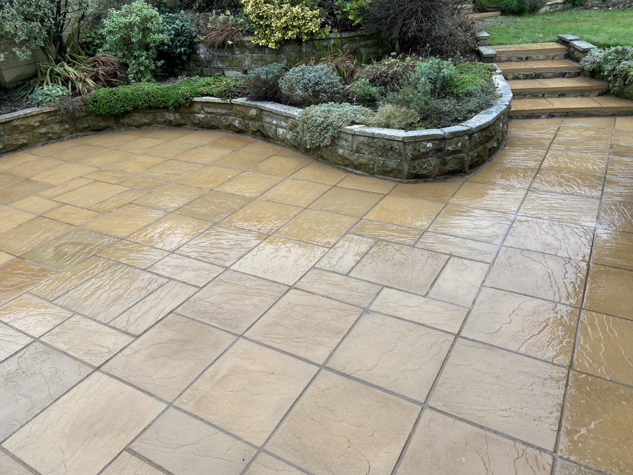 Somerset Riven Patio Slabs Slabs R Us