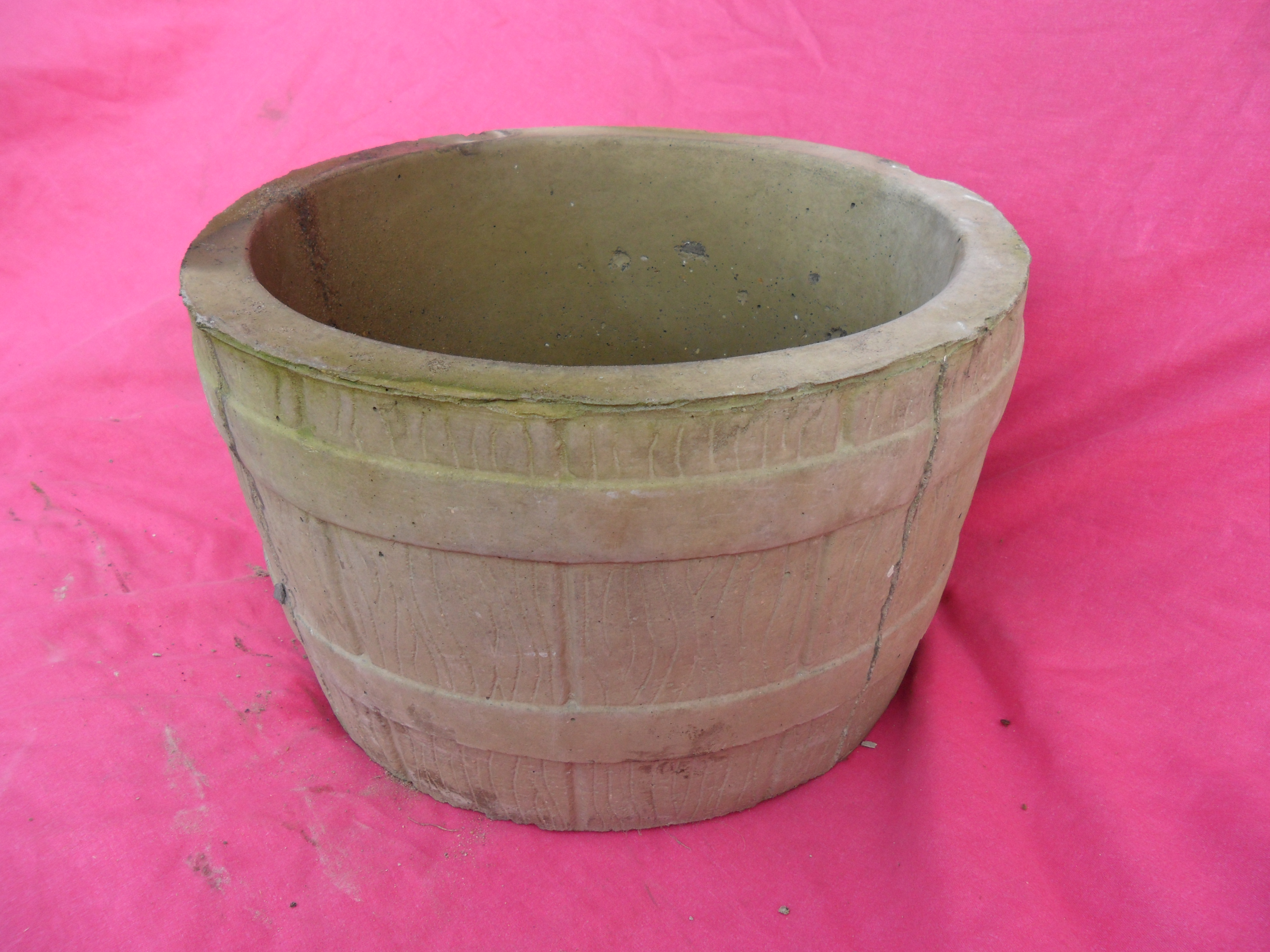 Small Barrel Pot