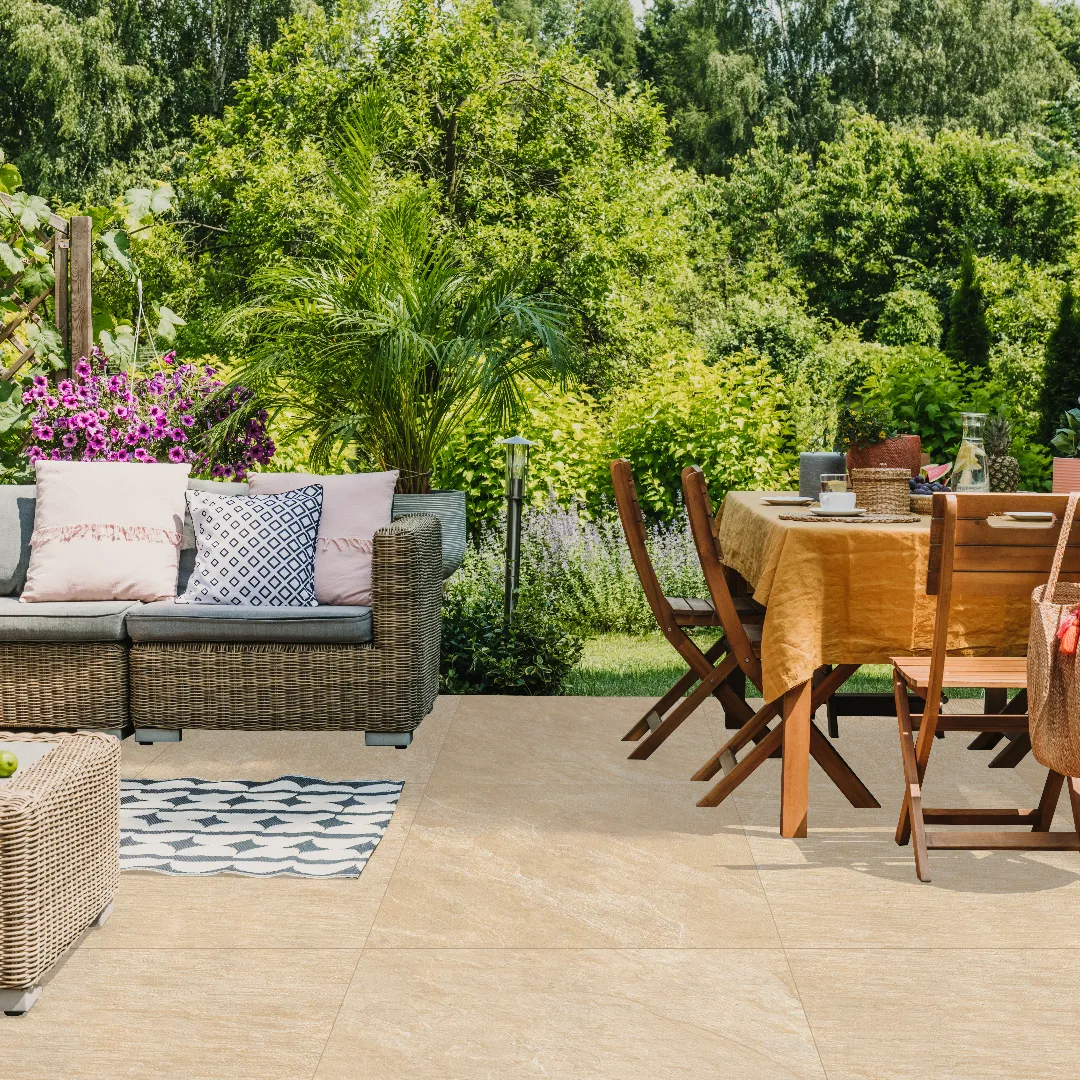 Fooria - Beige - Installed Fooria - Beige - Installed